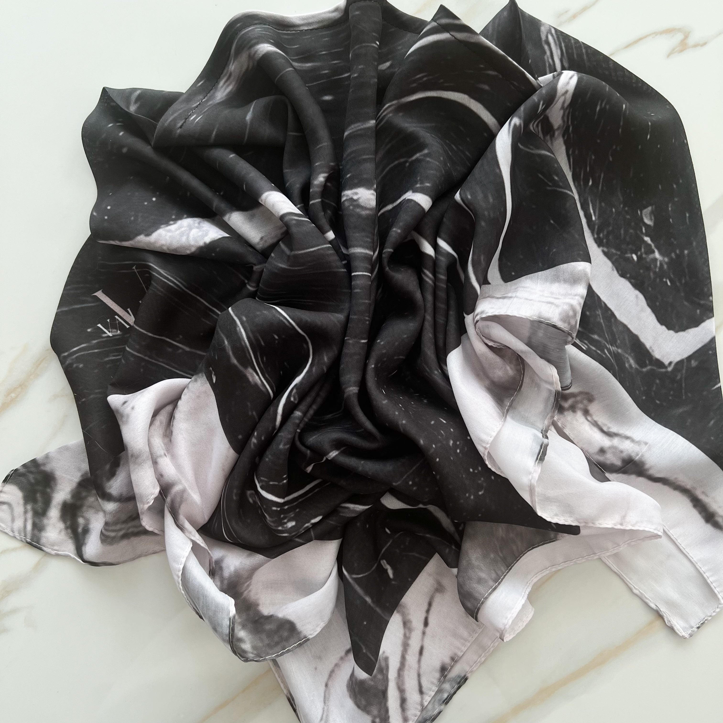 Marble Triangle Scarf