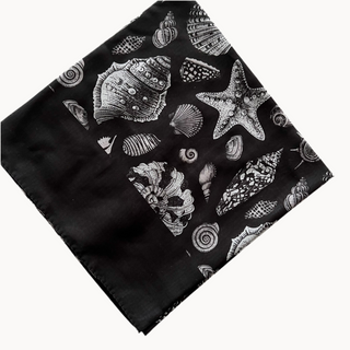 Seashell Medley Open Square Scarf