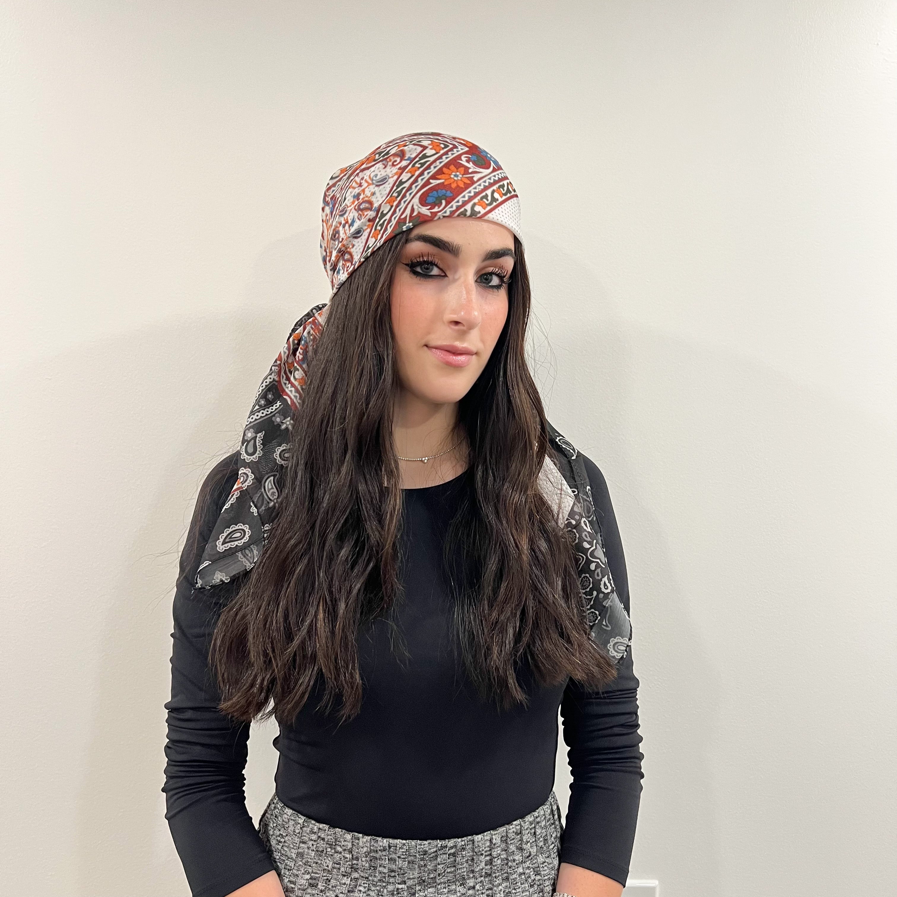 Beck Large Open Square Scarf