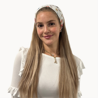 Floral Flutter Crinkle Standard Headband