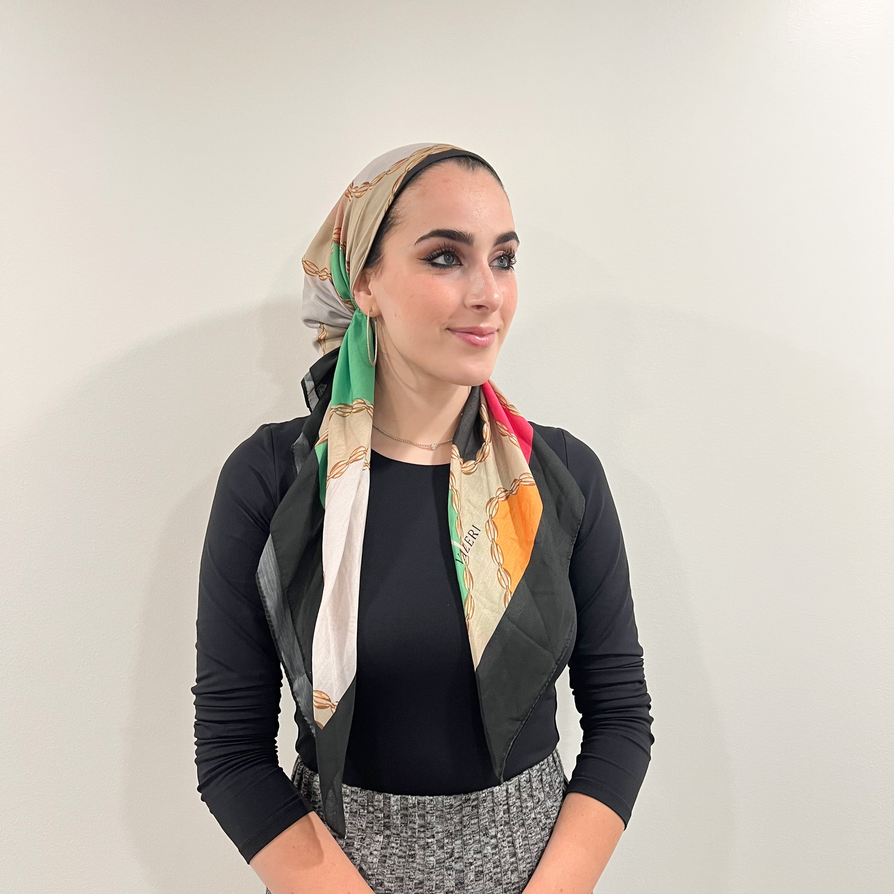 Avery Pre-Tied Scarf