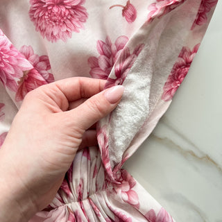 Blushing Dahlia Pre-Tied Scarf