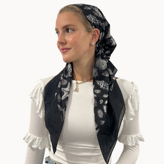 Seashell Medley Pre-Tied Scarf