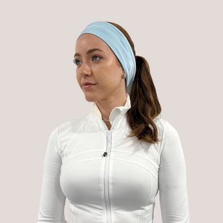 Hibiscus Yaffa Yoga X Valeri Headband- Sky Blue