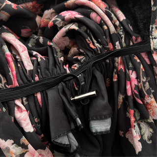 Peony Dreamscape Pre-Tied Scarf