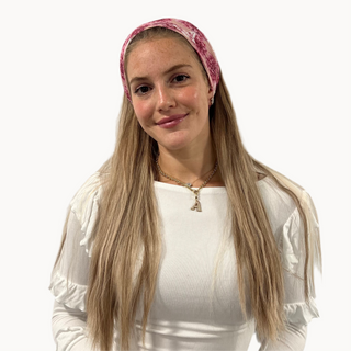 Dahlia Daydream Crinkle Wide Headband