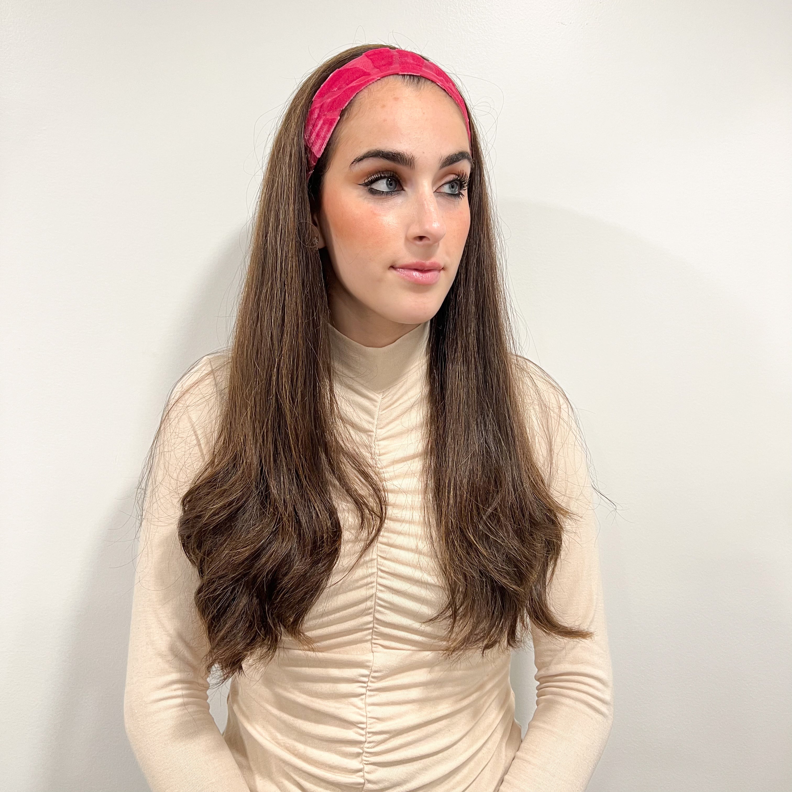 Claire Velvet Headband - Skinny