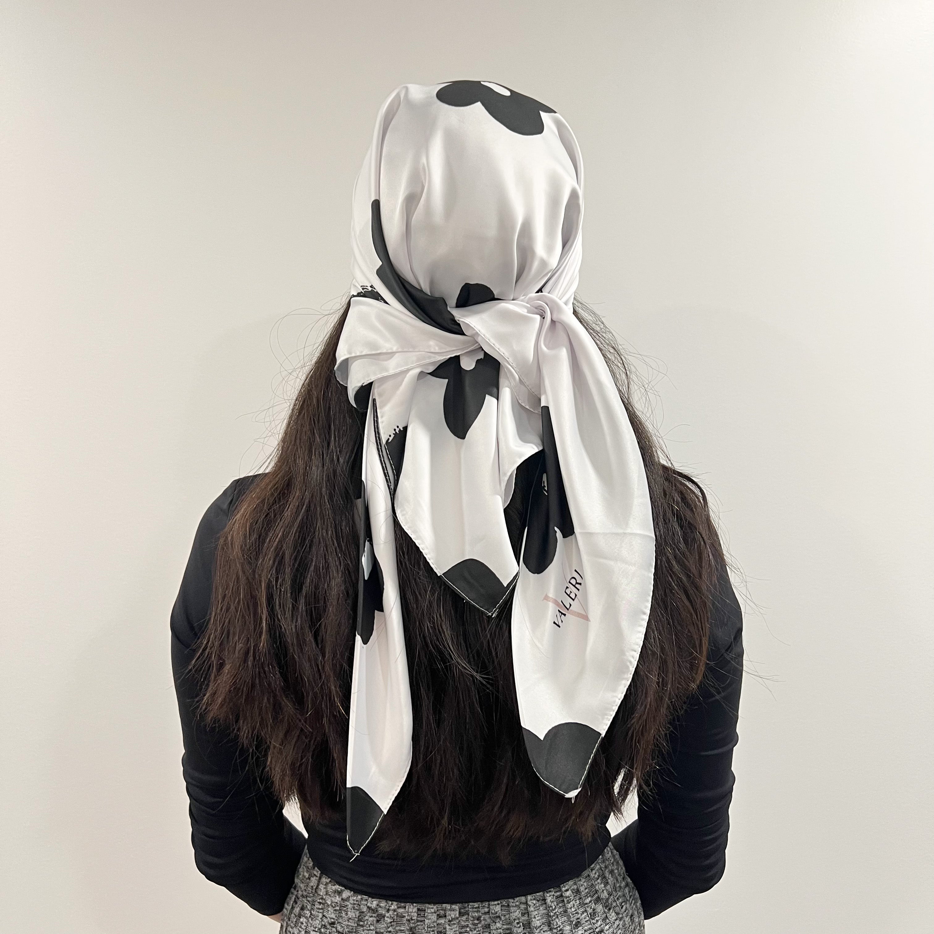 Tara Satin Triangle Scarf