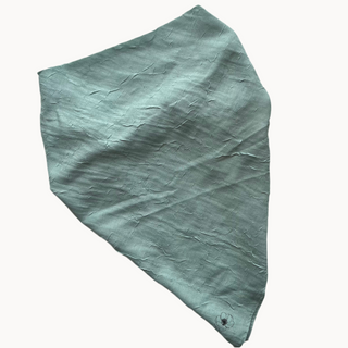 Mint Bamboo Crepe Ready-Tied Bandana