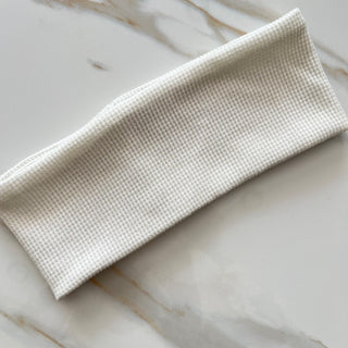 Waffle Sparkle Wide Headband