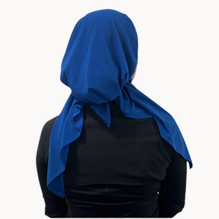 Cobalt Blue Sport Pre-Tied Scarf
