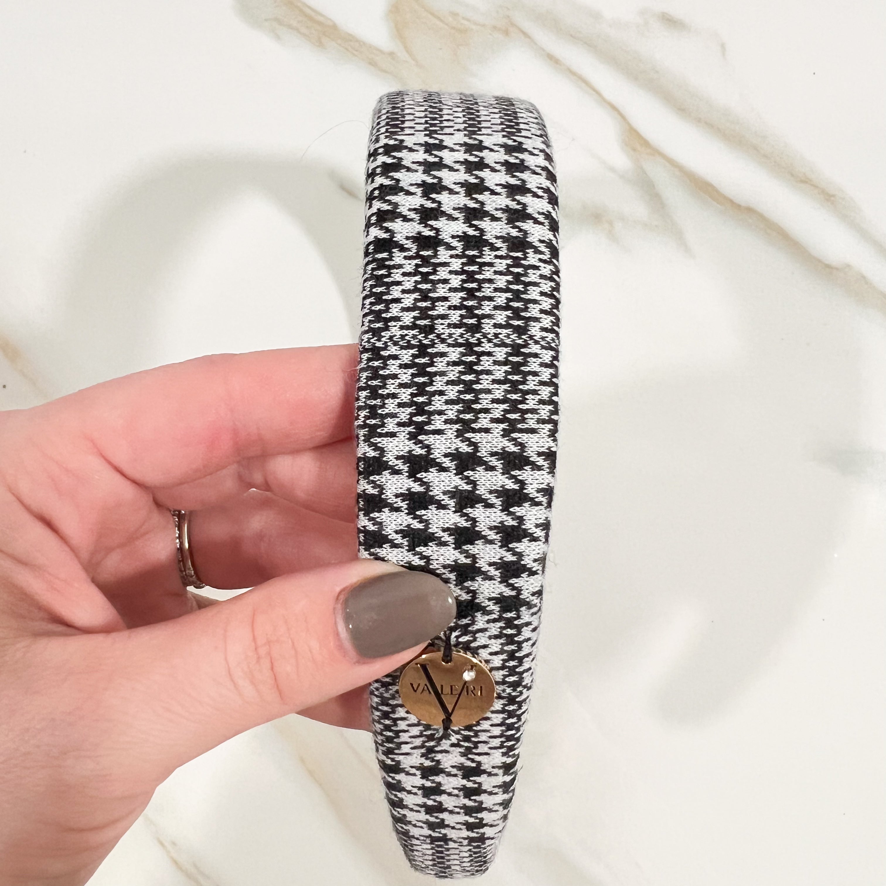 Multi Directional Houndstooth Headband