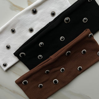 Selene Wide Ribbed Headband
