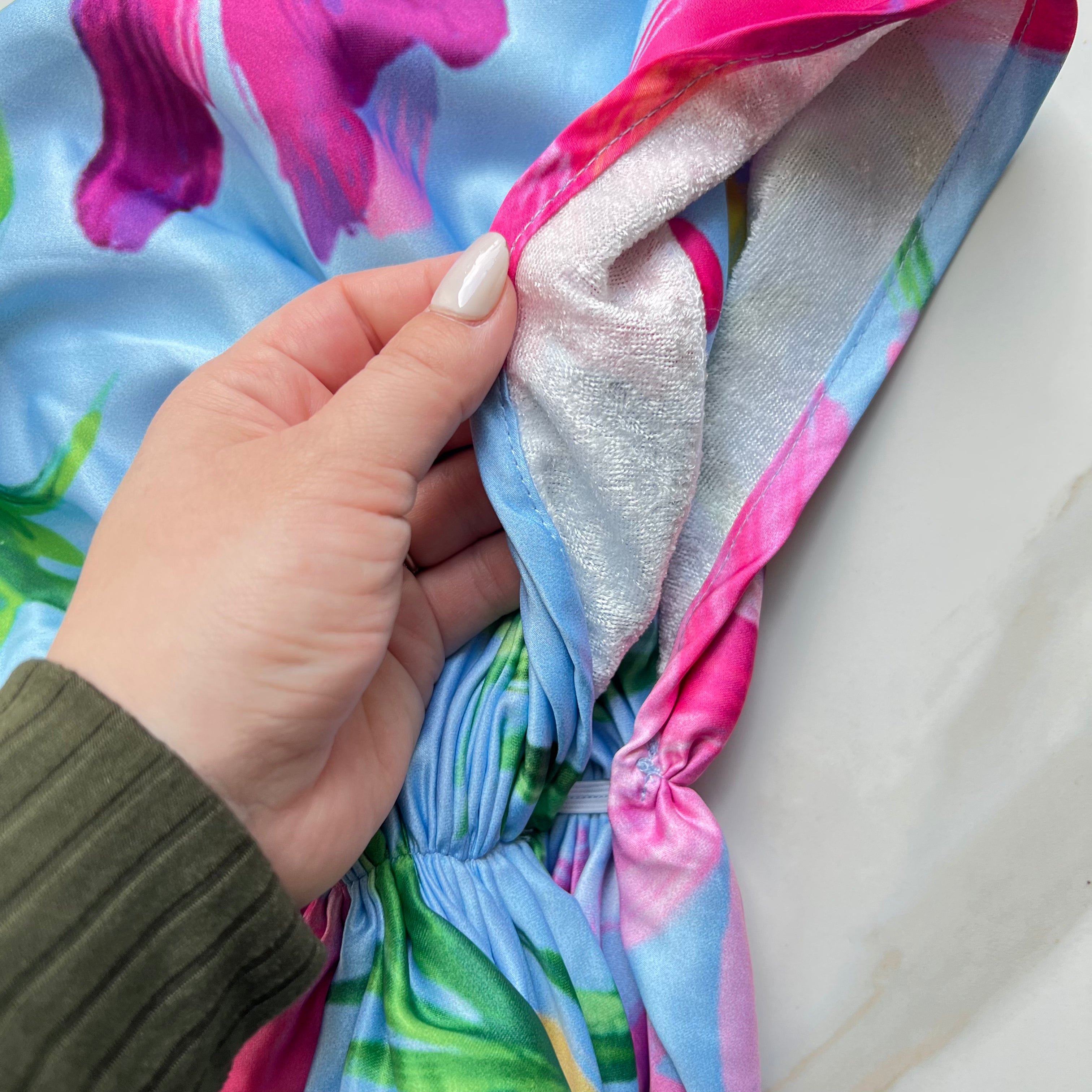 Gratitude Garden X @styledbyrebs Satin Pre-Tied Scarf