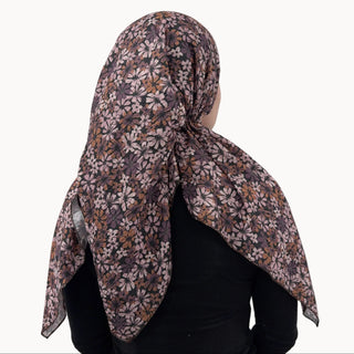 Mocha Meadow Liberty Open Pre-Tied Scarf