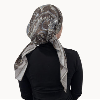 Vintage Paisley Triangle Scarf