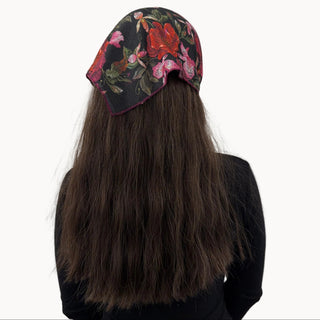 Crimson Garden Ready Tied Bandana