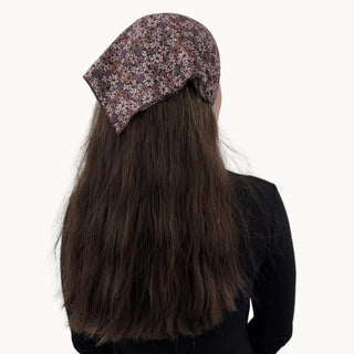 Mocha Meadow Liberty Ready Tied Bandana