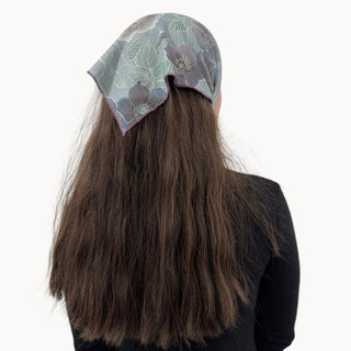 Moonlit Poppies Ready Tied Bandana