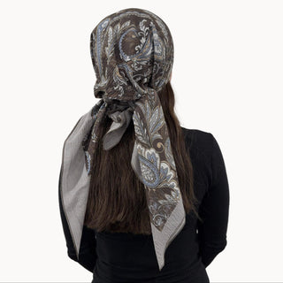 Vintage Paisley Square Scarf