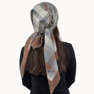 Birch Plaid Square Scarf