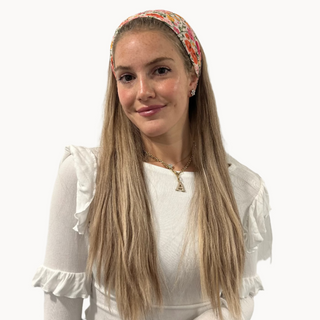 Peony Crinkle Standard Headband
