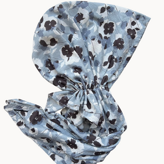Dusky Bloom Light Crinkle Pre-Tied Scarf