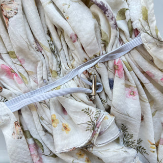 Meadow Whispers Light Crinkle Pre-Tied Scarf