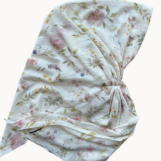 Meadow Whispers Light Crinkle Open Pre-Tied Scarf