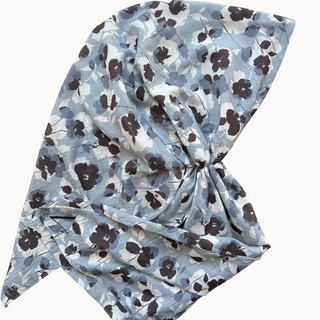 Dusky Bloom Light Crinkle Open Pre-Tied Scarf