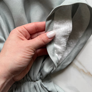 Sage Solid Pre-Tied Scarf