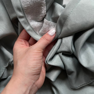 Sage Solid Triangle Scarf