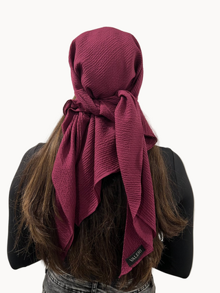 Crinkle Triangle Scarf