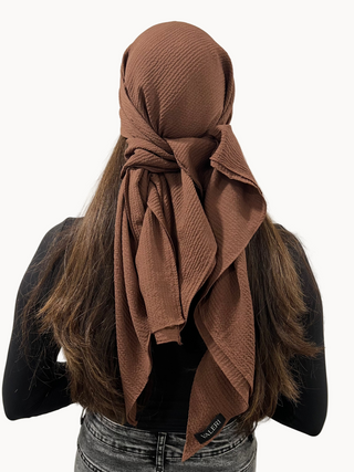 Crinkle Triangle Scarf