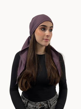 Crinkle Triangle Scarf