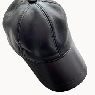 Genuine Leather Cap