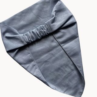 Powder Blue Solid Ready-Tied Bandana
