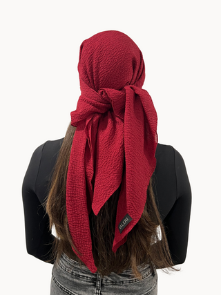 Crinkle Triangle Scarf