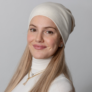 Cream Stardust Beanie