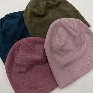 Teal Heathered Knit Beanie