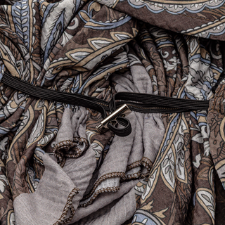 Vintage Paisley Pre-Tied Scarf