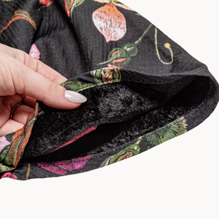 Crimson Garden Pre-Tied Scarf