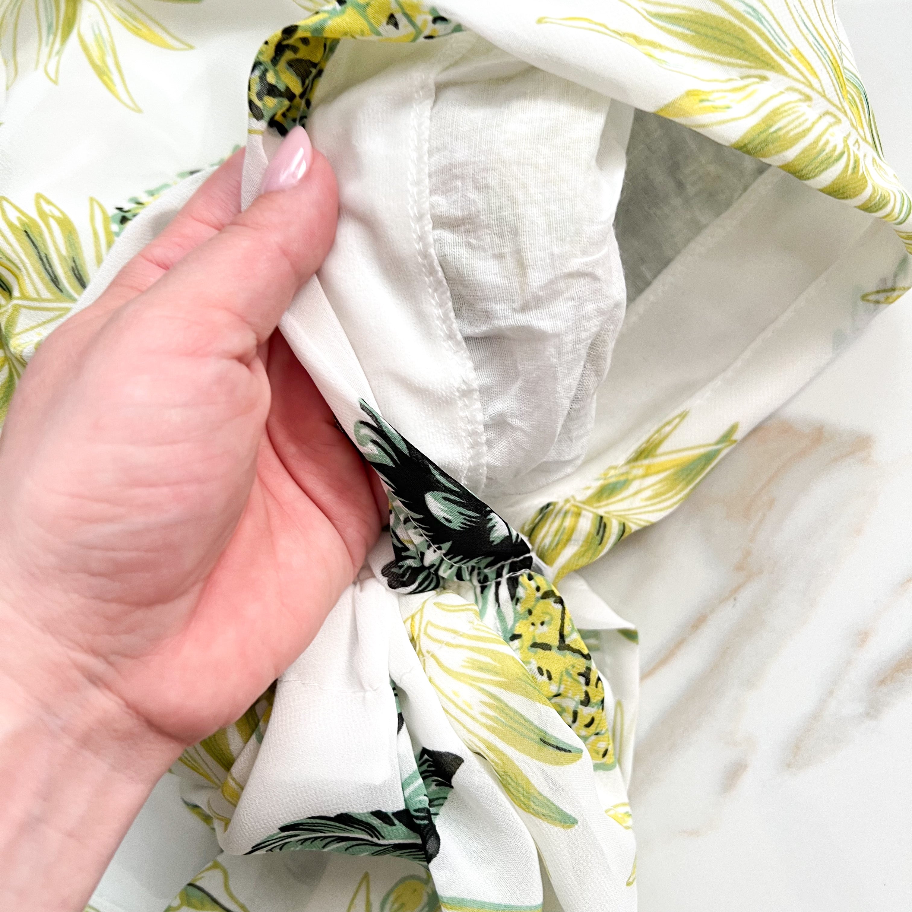 Pineapple Pre-Tied Scarf