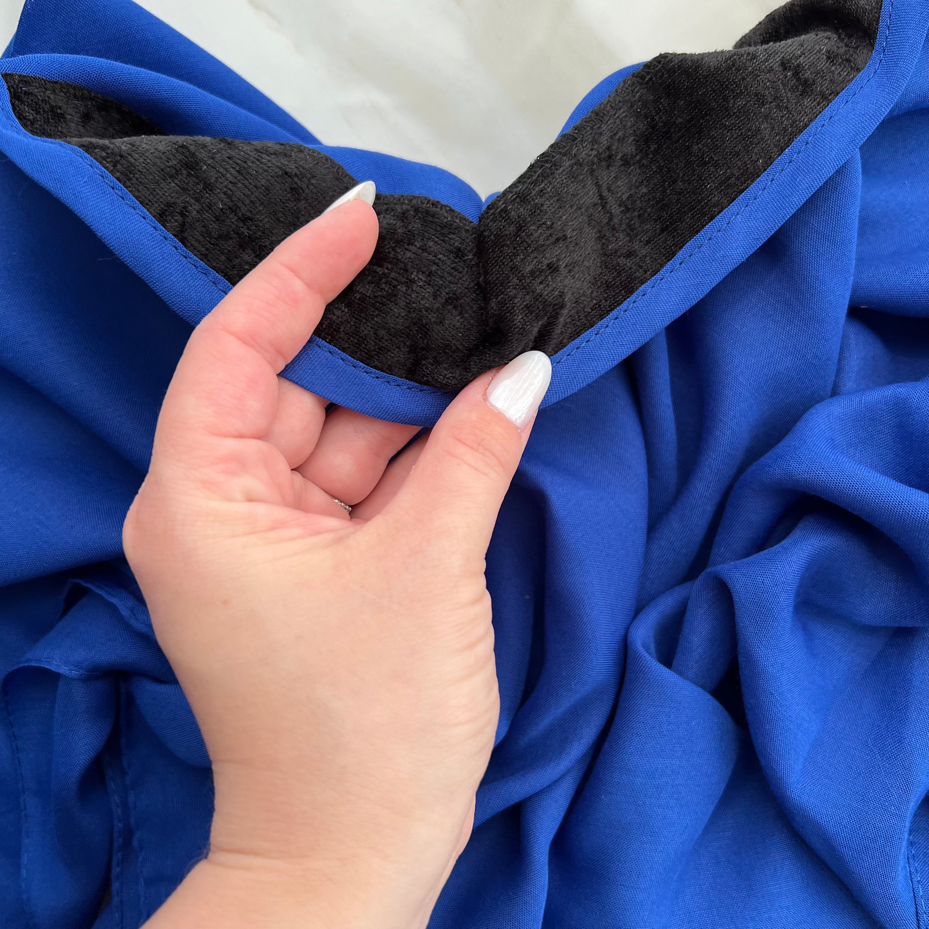 Solid Cotton Triangle Scarf