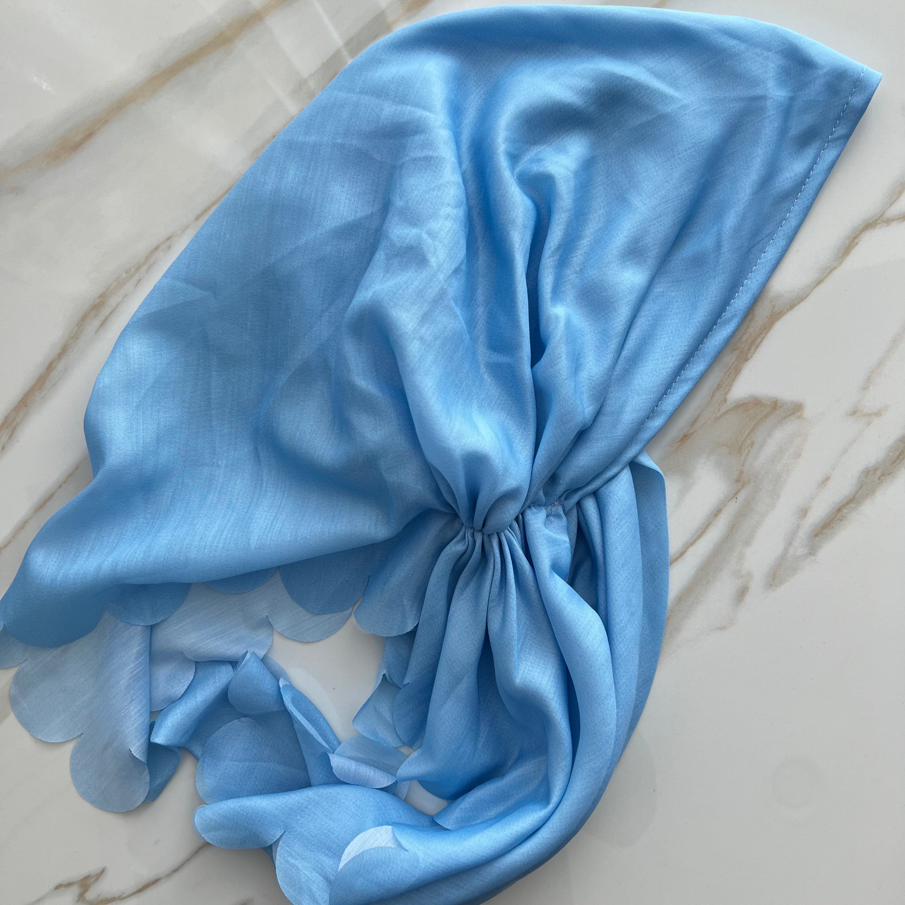 Scalloped Open Pre-Tied