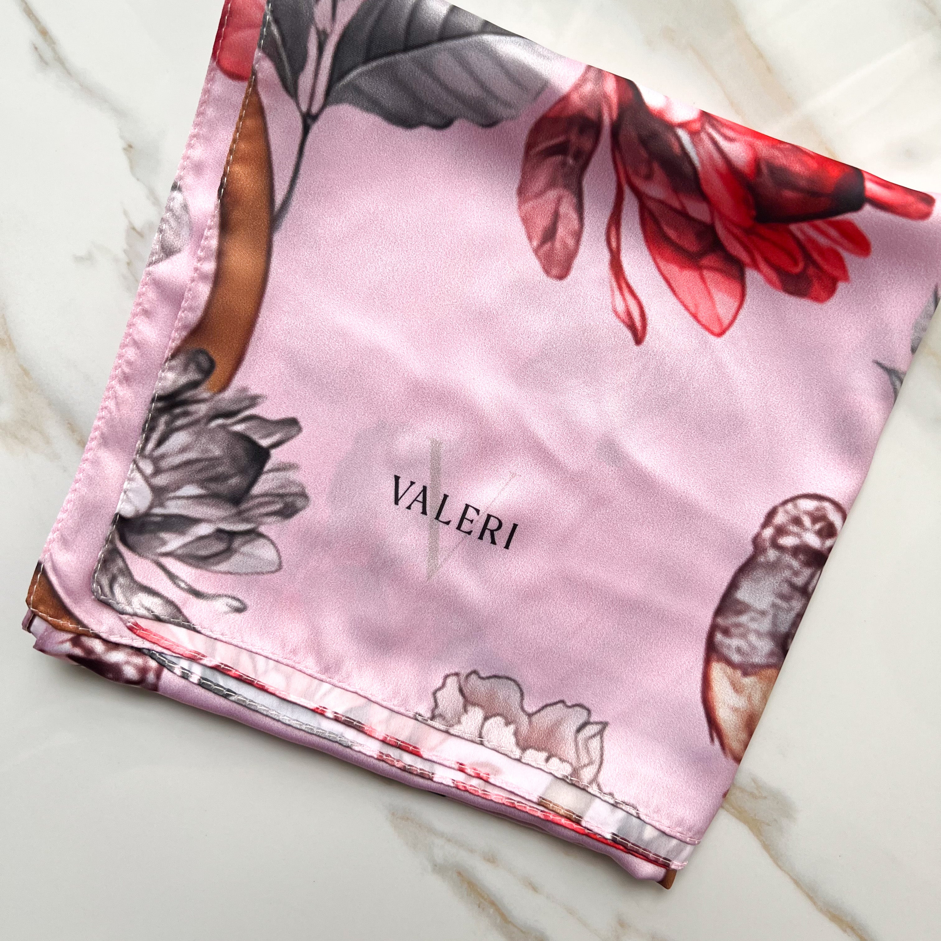 Chloe Satin Open Square Scarf