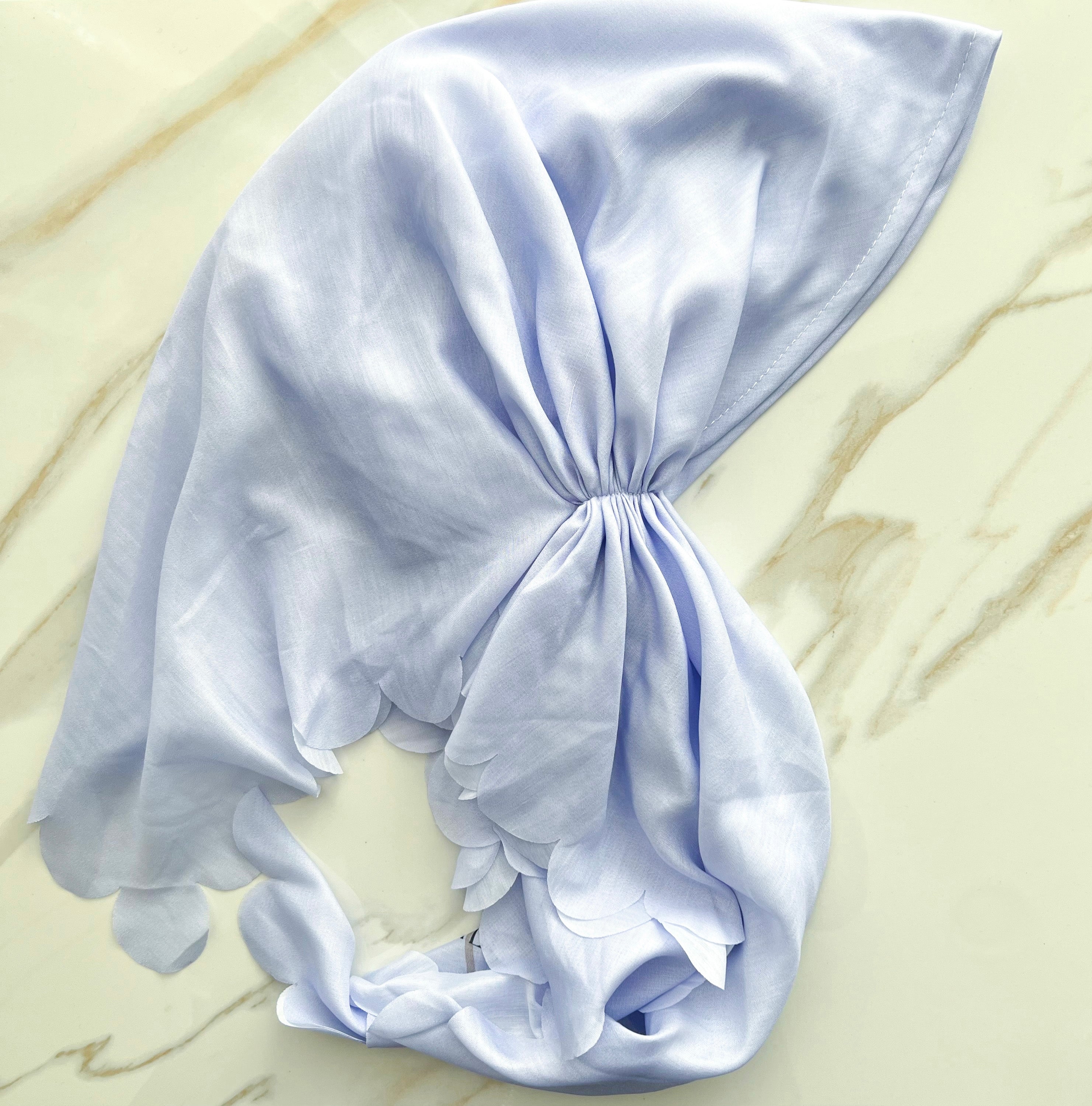 Scalloped Open Pre-Tied