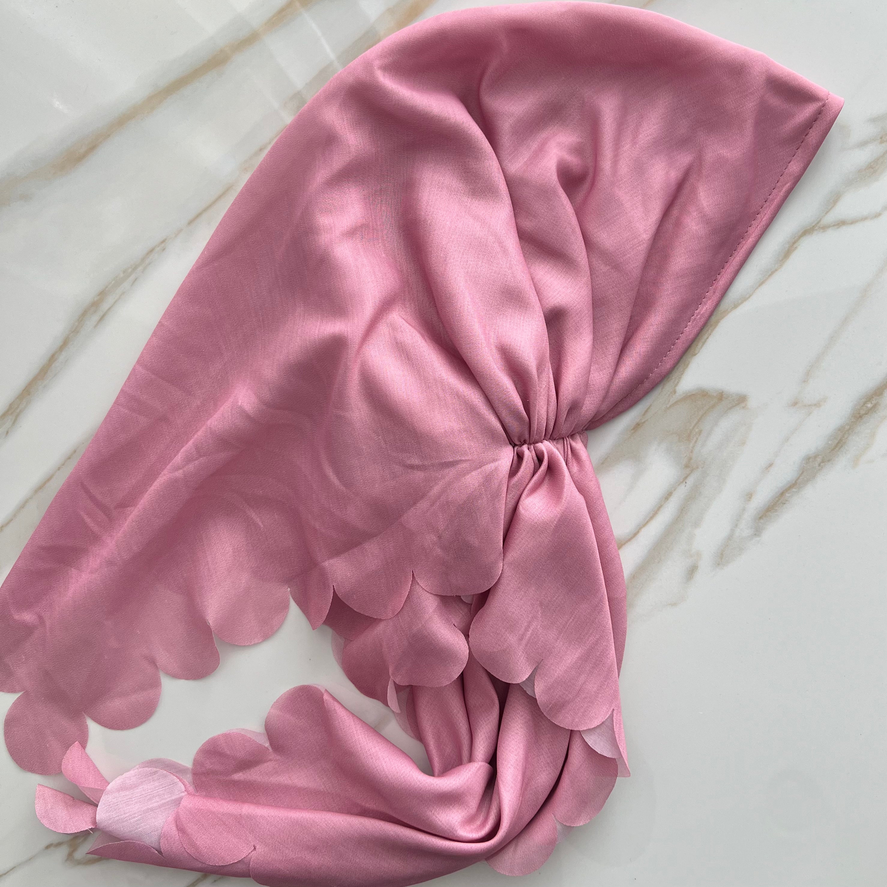Scalloped Open Pre-Tied