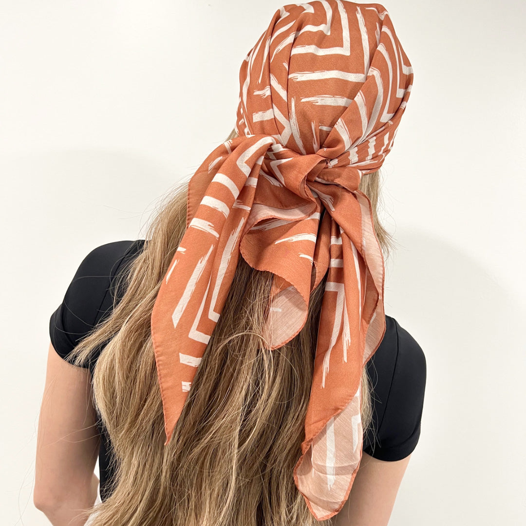 Lola Small Open Square Scarf