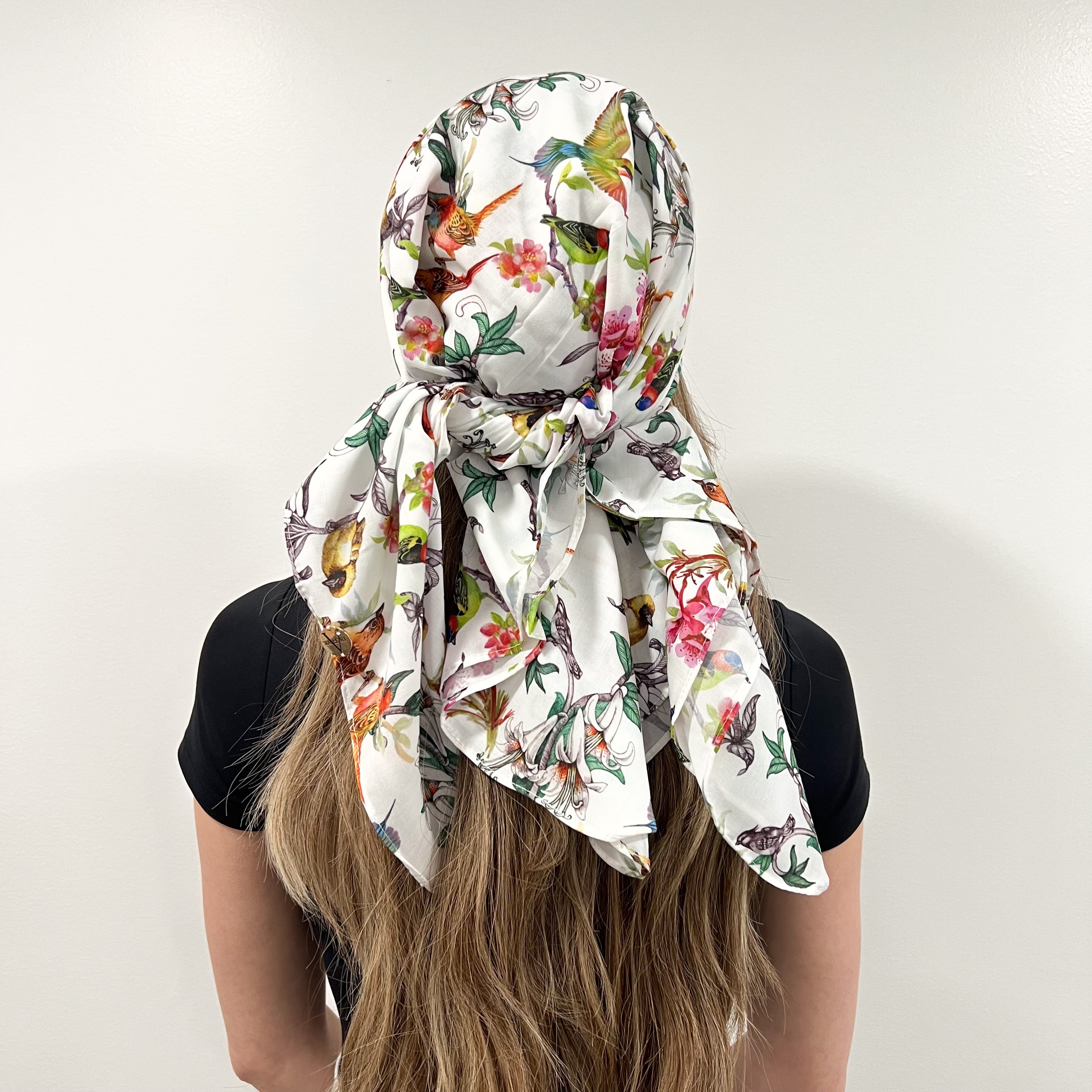 Iris Square Scarf